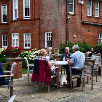 afternoon lunch at The Jockey Club Rooms